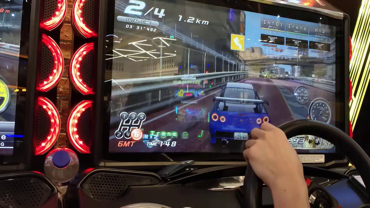 WMMT6 Gameplay BLUE Indonesia No.1 BNR34 Nissan Skyline Tag Team Battle InFamous C1 Yokohane #16