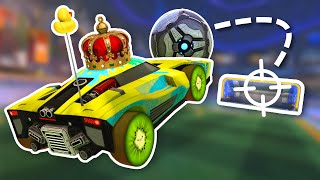 I gave silvers aimbot against a pro boss in Rocket League