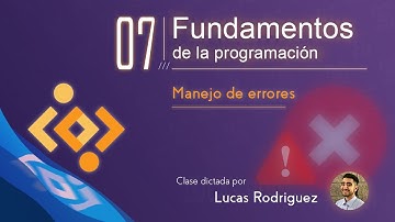 07: #Fundamentos de la programación - Manejo de errores - CODERHOOD CLASSES