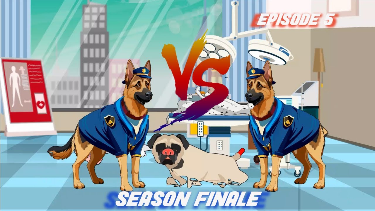 French Bulldog Vs K-9 Police  (Life After Nose Surgery Spark the French Bulldog's Story Episode 5)