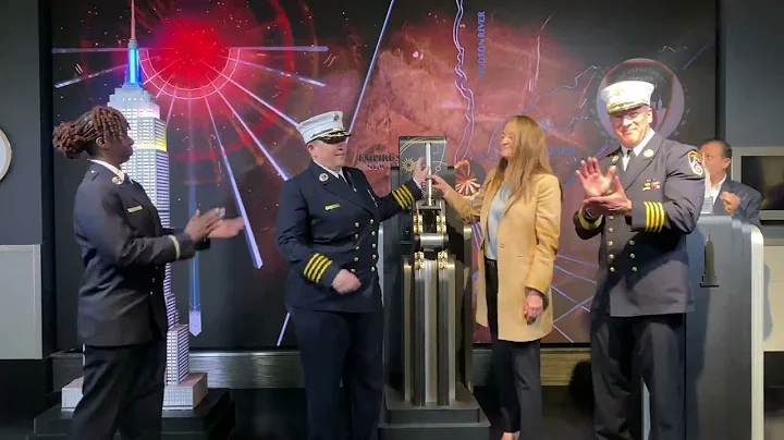 Fire Commissioner Laura Kavanagh Lights the Empire...