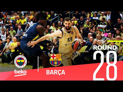 Fenerbahce roars in a thrilling finale! | Round 28, Highlights | Turkish Airlines EuroLeague