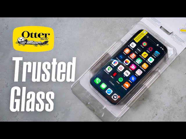 Trên tay dán màn hình Otterbox Trusted Glass cho iPhone 14 Pro