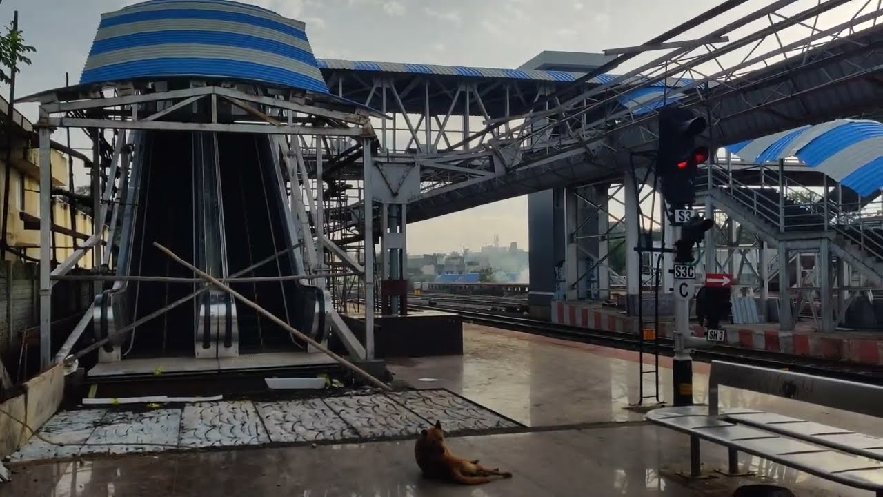 New Escalators, Lifts and FoB at Belagavi Railway • Belagavi • BGM •