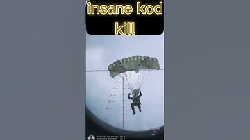 INSANE COD KILL!!!! #shorts