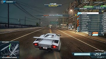 Need for Speed Most Wanted Online Lamborghini Countach