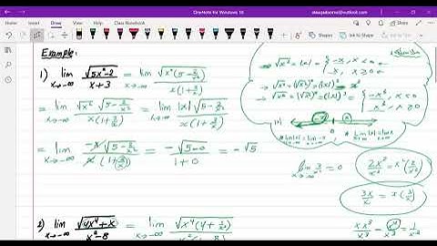 Lecture 43 Limits At Infinity part 3 Horizontal Asymptote