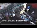 How to Install the CAE Ultrashifter:  Initial fitment mounting e46 m3