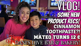 VLOG | Mateo's 12th Birthday! Sophia gets a haircut! Tracking down cinnamon toothpaste!