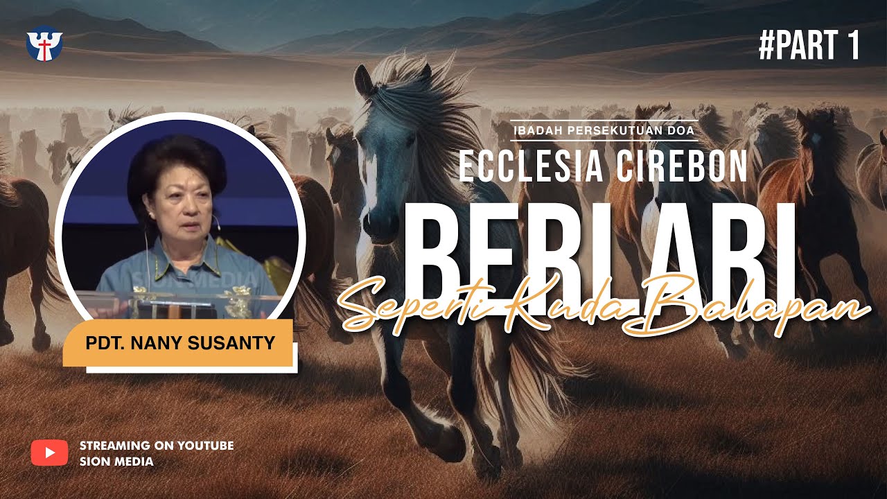 Pemulihan Pondok Daud Ke-8 Berlari Seperti Kuda Balapan #part1 - Pdt. Nany Susanty