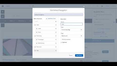 Partner Portal - Add Salesforce Objects to Navigation Menu - Salesforce in Seconds
