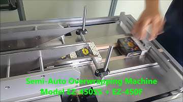 Semi-Automatic Overwrapping machine