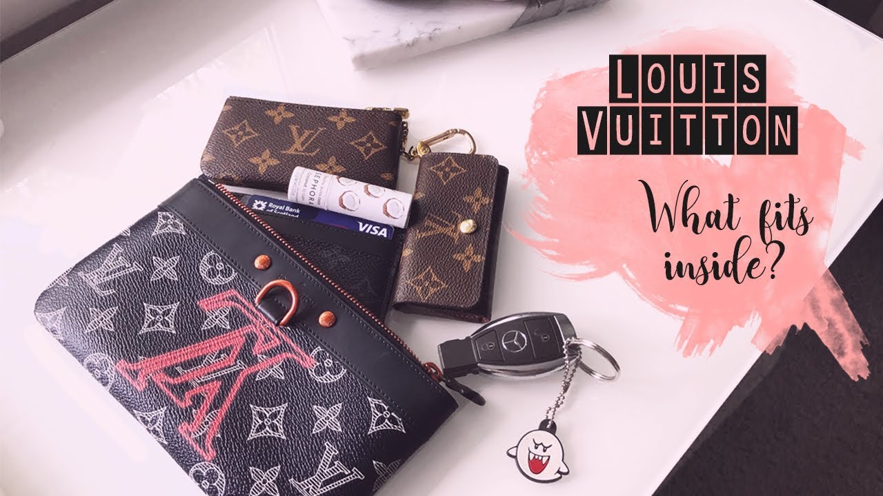 Louis Vuitton // What fits inside my pouch? 
