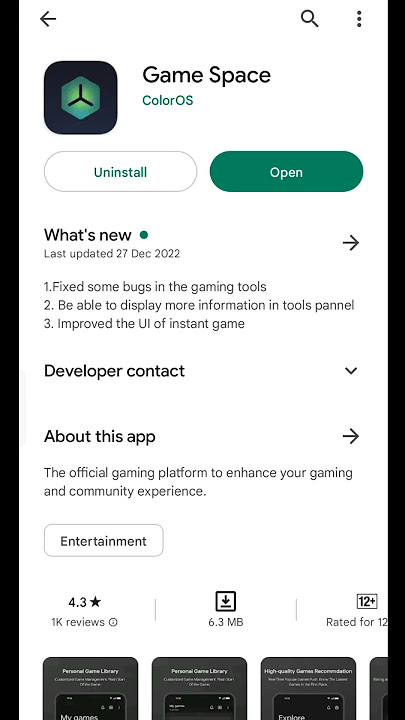 How To Uninstall Game Space ! How To Download Game Space Application | Game Space Not Install