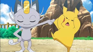 Alolan Meowth Tricks Ash and his Friends