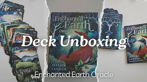Deck Unboxing - Enchanted Earth Oracle