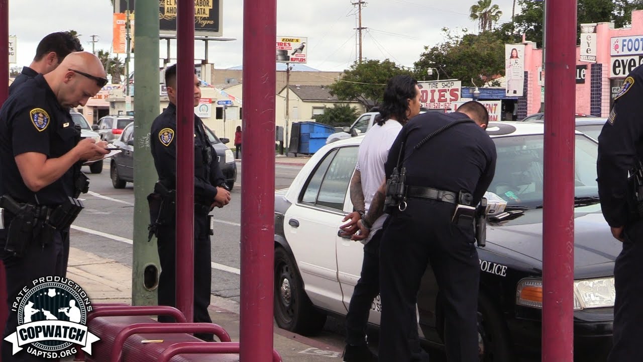 Copwatch | Multiple Officers for AB 109 Probation Pedestrian Stop ...