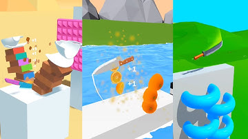 Slice Master | Slice It | Slice All - All Levels Gameplay Android, iOS