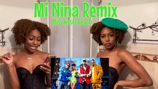 Wisin, Myke Towers, Maluma ft. Anitta, Los Legendarios "Mi Niña Remix" Reaction video | Miss Kisses