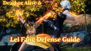Dead or Alive 6 Lei Fang Defensive Tools Guide