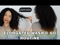 How I Achieve My Most Elongated Wash & Go!