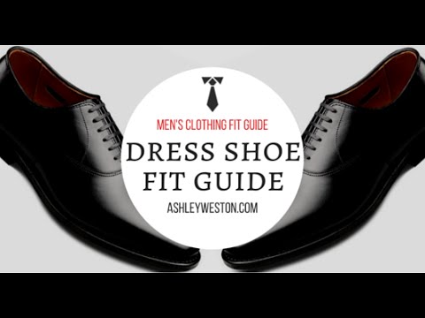 How Should Dress Shoes Fit? - Men's Clothing Fit Guide ... shoe size diagram 