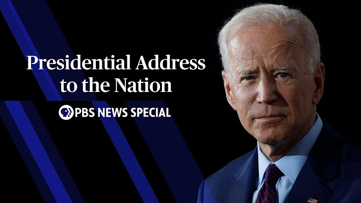Biden addresses the nation after 2024 exit | PBS News Special Coverage
