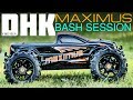DHK MAXIMUS 1/8 Monster Truck - BASH SESSION! Such An Awesome Truck