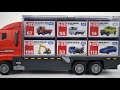 10 Tomica Working Cars Collection | Unbox & Convoy Setup ~ トミカ収納コンボイで楽しい走行チェック☆開封