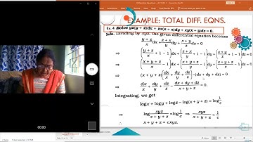 DIFF EQ LECTURE 2 by RANJANA DUTTA for SEMESTER 3 MATHEMATICS HONOURS and GE