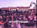 Love Tonight - Edit - Shouse ( slowed + reverb + lyrics ) // All I need is your love tonight