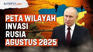 Wilayah Ukraina yang Dikuasai Rusia dan Pergerakan Militer Moskwa