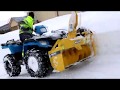 2018 Polaris 570 - Rammy Snowblower Blowing Snow
