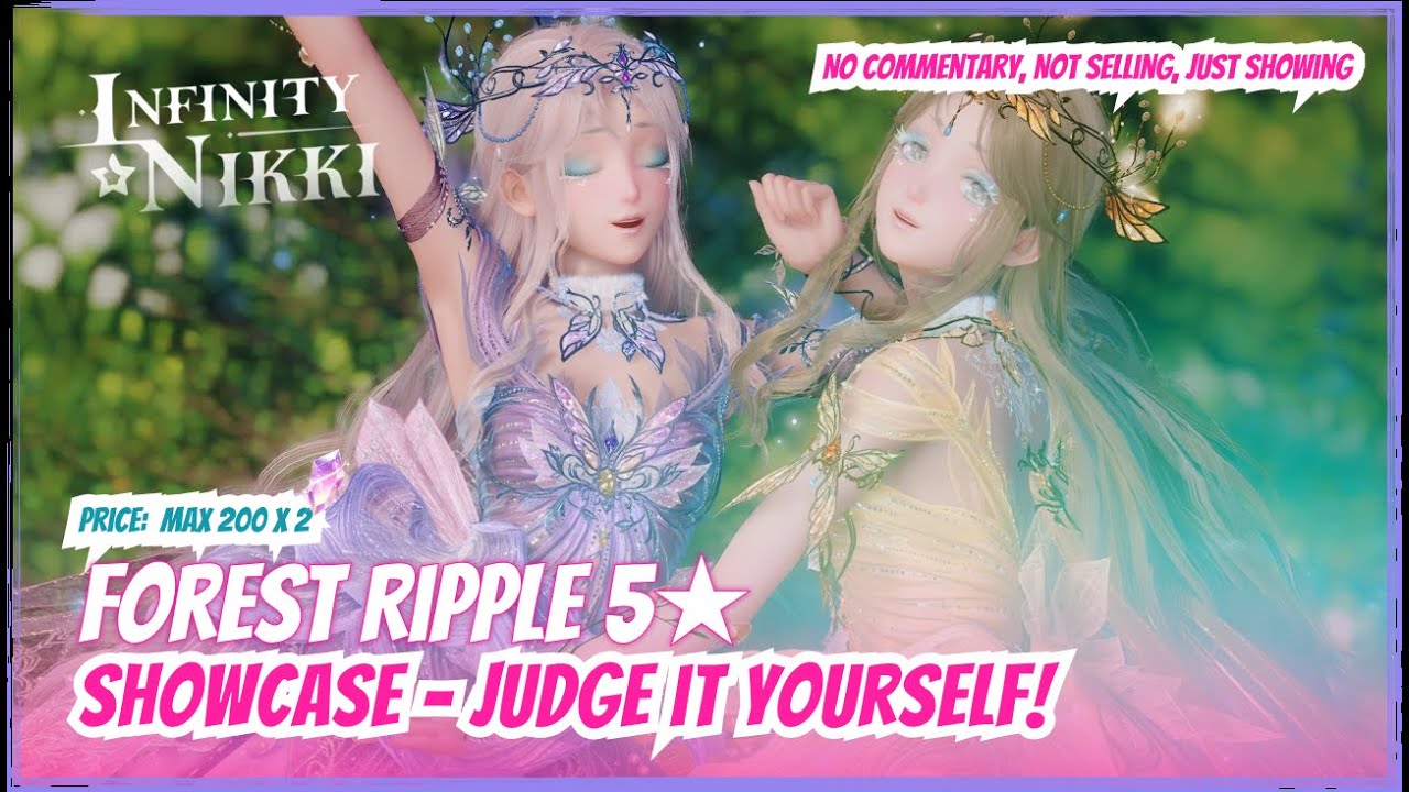 Showcase: DON'T PULL unless you love this! 💎 Forest Ripple 5★ | Infinity Nikki 2.1
