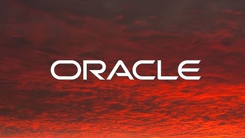 base de données oracle