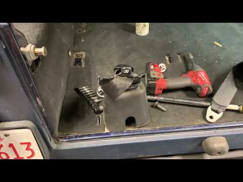 DIY How to Remove Rear Seat Belts Jeep TJ - YouTube