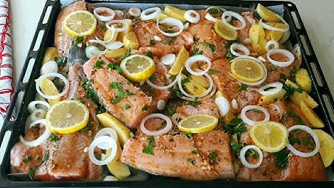🔝BU SOS İLE  EFSANEE OLUYOR👍 ENN KOLAY EN SAĞLIKLI😍 FIRINDA BALIK TARİFİ