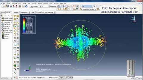 Simulation Explosion oil pipe line using SPH method in Abaqus