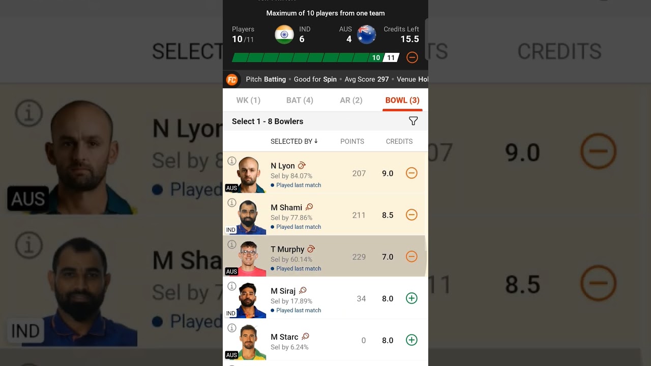 @fan2play||DAILY Small league||make your team||🔥🔥.     Differ