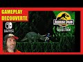 Jurassic park classic games collection switch  gameplay decouverte