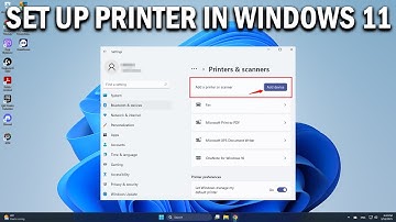 How To Connect a Wireless Printer to Windows 11 - Easy Fix