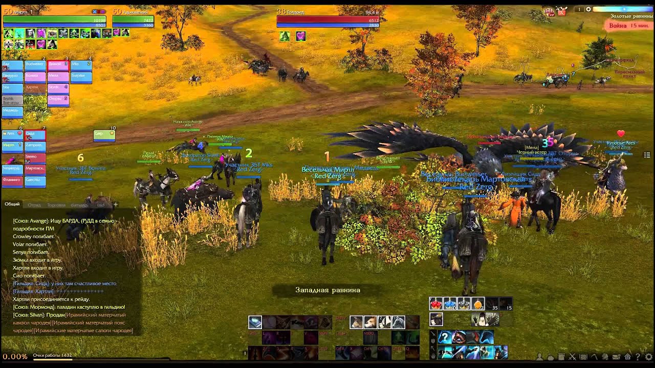 ArcheAge - Duskshire PvP / Red Zerg clan