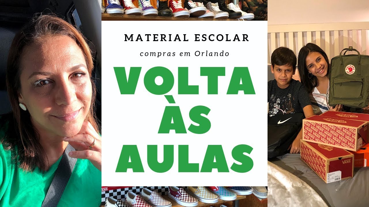 Compras em Orlando. VOLTA ÀS AULAS 2019|2020 