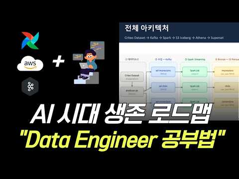 27년 AI 시대, 데이터 엔지니어링 지금 공부 시작해도 늦지 않아요ㅣKafka·Spark·Airflow·AWS 실무 파이프라인