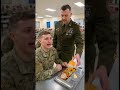 Officer Brings Cake And Family To Lonely Soldier #shorts #cake #love