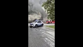 Fire at Maaco auto body shop in Savannah