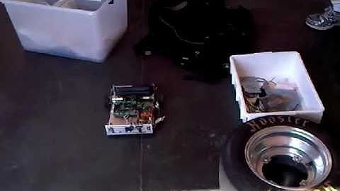 Obstacle Avoiding Differential Drive Robot