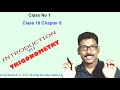 TRIGONONOMETRY INTRODUCTION CLASS 10 Class No 1emaths by raghavan