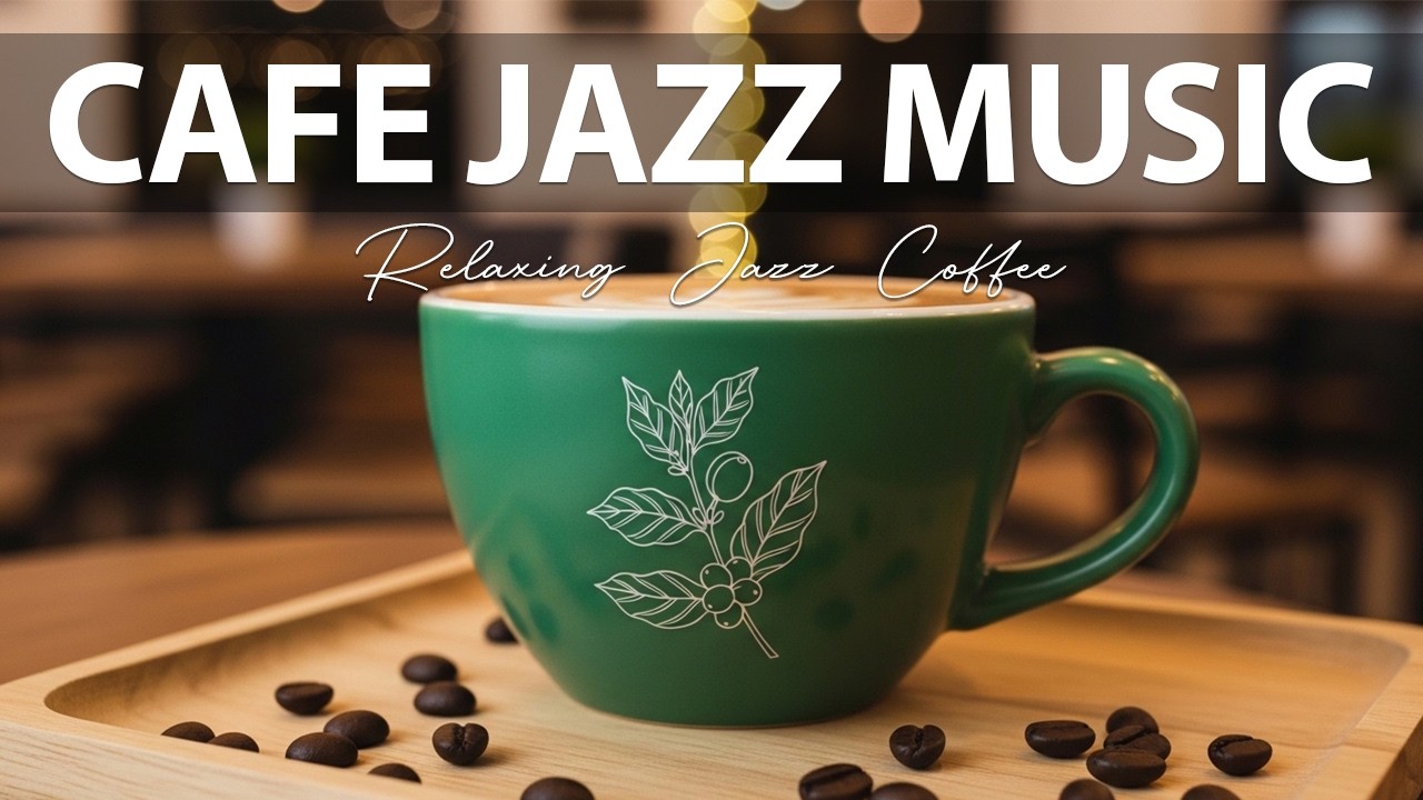 Cafe Jazz Music ☕ Relaxing Jazz Coffee for Studying, Working & Relaxing