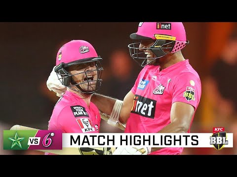 Sixers come from nowhere to snag BBL epic | KFC BBL|10
